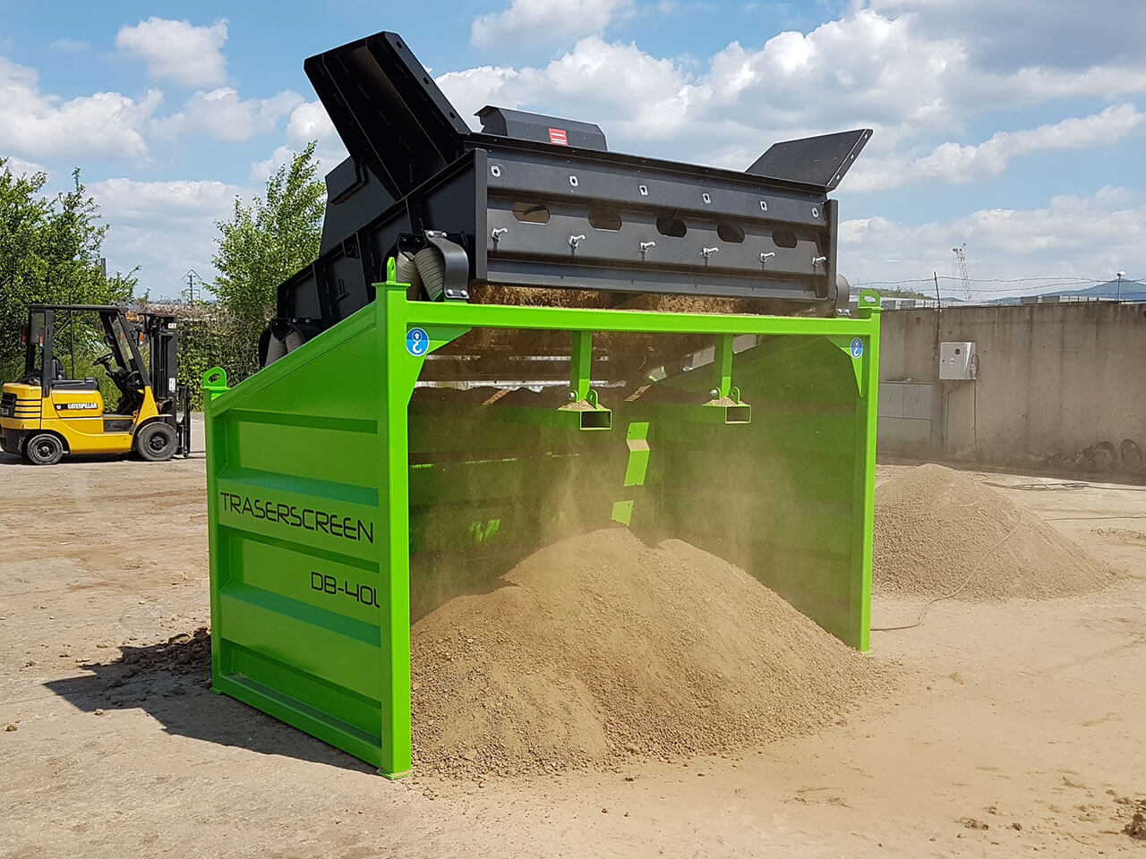 Traserscreen Siebanlagen Wesenburg